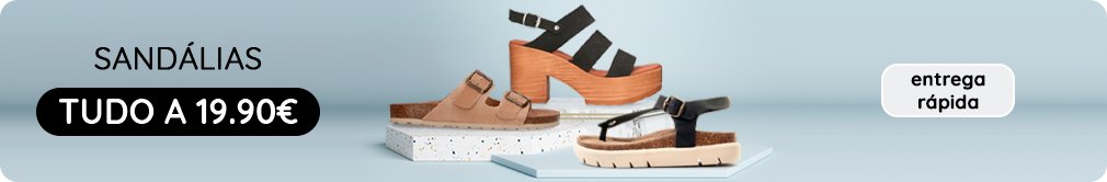 Marketplace - Sandálias 19.90€ (Mulher) Marketplace - Sandálias 19.90€ (Mulher)