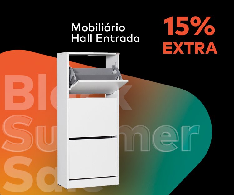 Mobiliário Hall Entrada - 15% Desconto Extra
