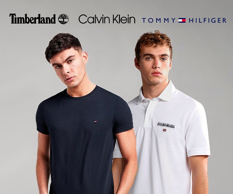 Polos e T-shirts - Tommy Hilfiger, Timberland, Calvin Klein