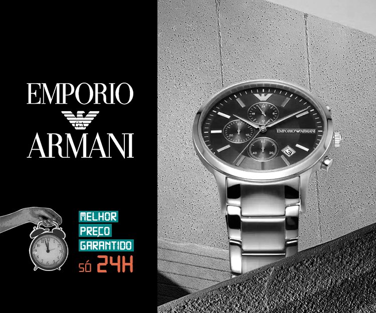 Novidades Emporio Armani