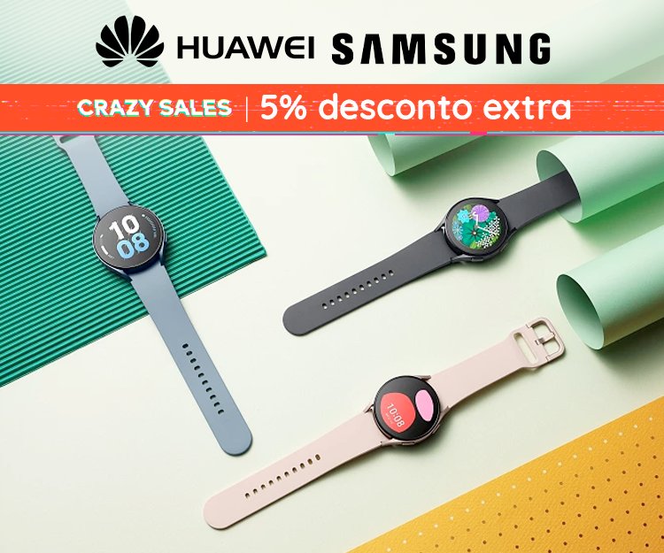 Crazy Sales - Smartwatches - Samsung & Huawei - desde 31,99Eur