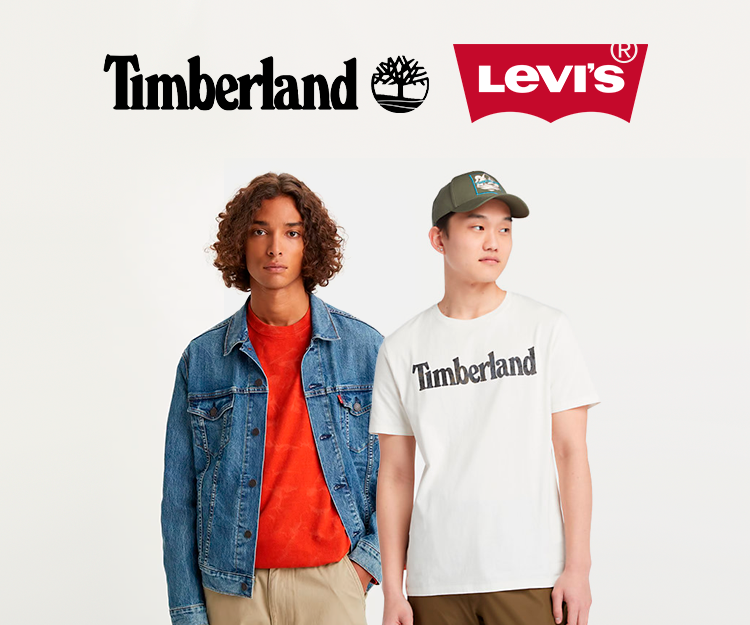 Levi's e Timberland - Novidades
