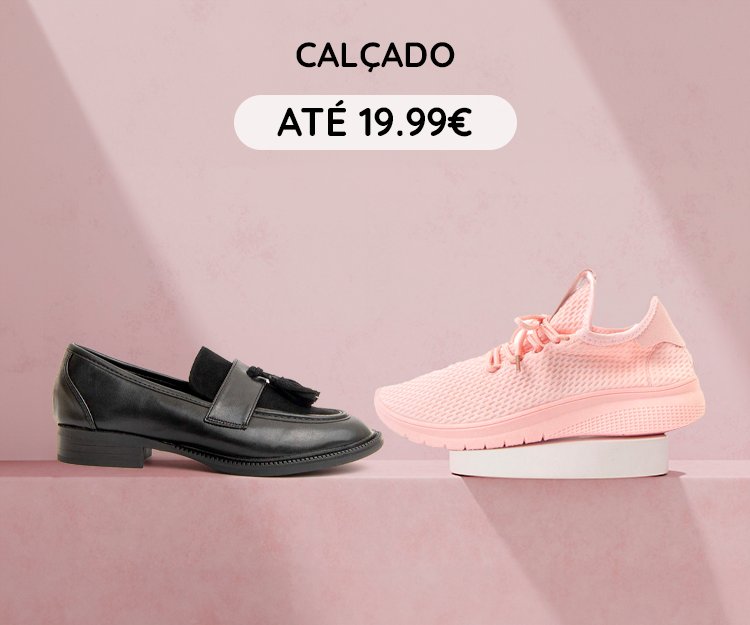 Calçado até 19,99€