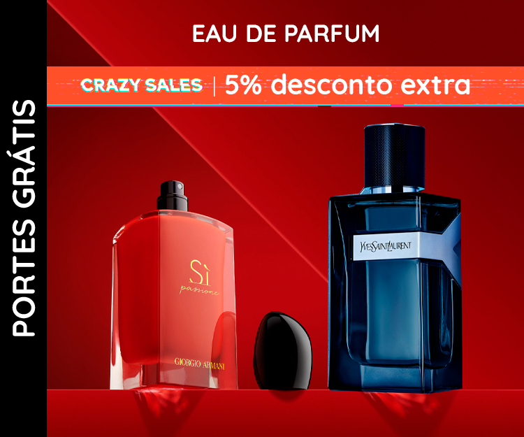 Crazy Sales 5% desconto - Seleção Eau de Parfum - Perfumes