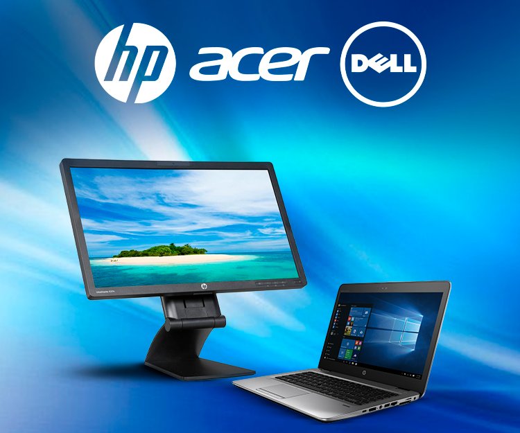 Portáteis, Desktops e Monitores desde 39,99 €