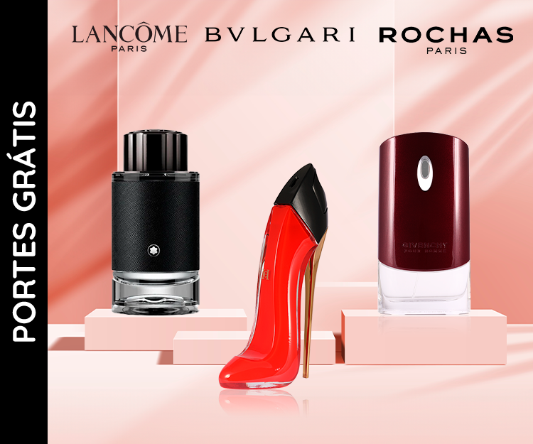 Perfumes Maior Campanha - Bvlgari, Rochas, Lancôme