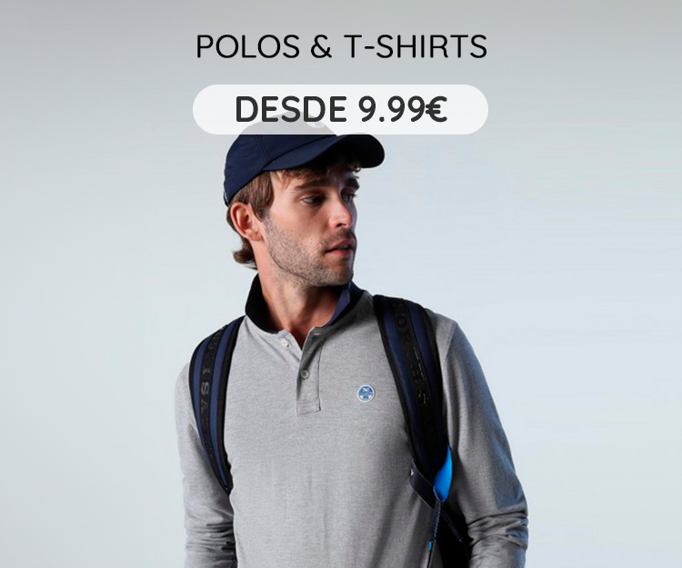 STOCK OFF Polos e T-shirts Desde €9,99