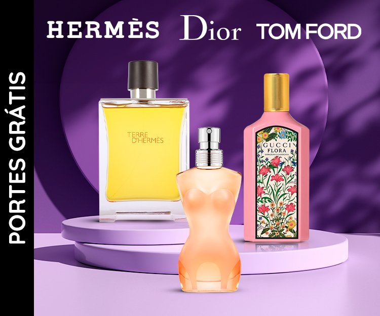 Perfumes Marcas de Luxo - Dior, Tom Ford, Hermés