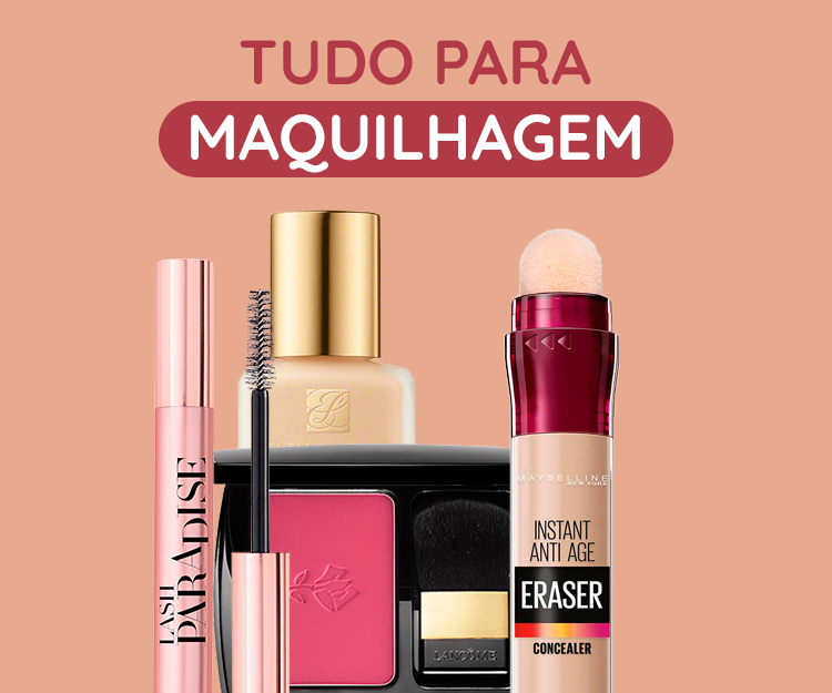 Tudo para Maquilhagem