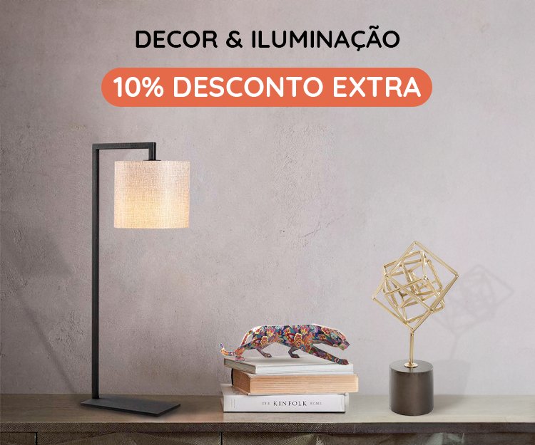 Outlet Decoração & Iluminação - 10% Desconto Extra