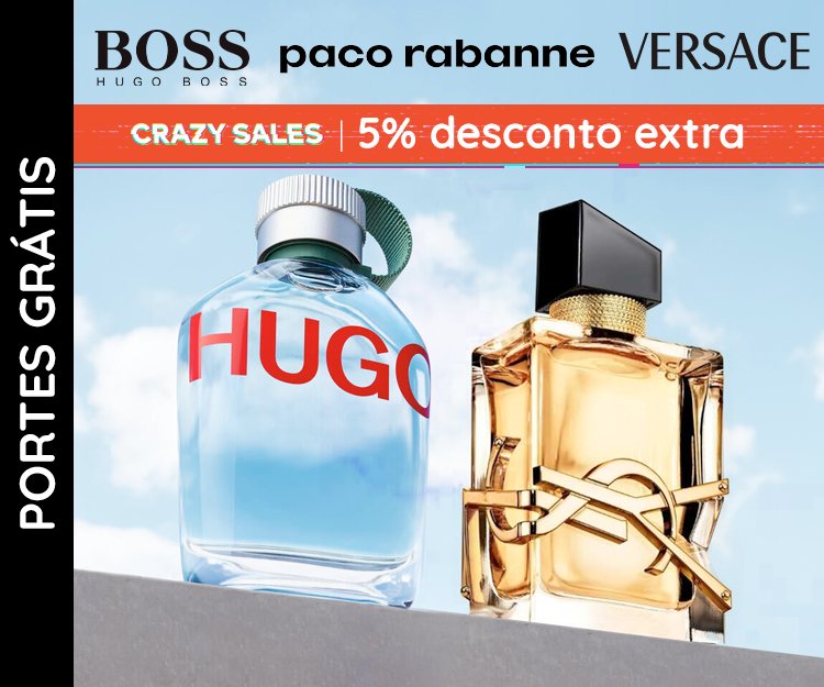 Perfumes em alta! Paco Rabanne, Versace, Hugo Boss e YSL