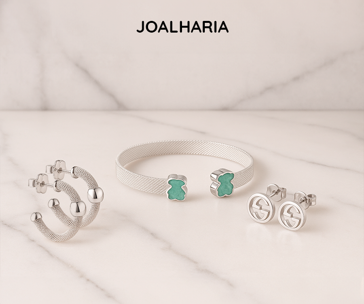 Joalharia Expedição Imediata! Grandes marcas desde 9.99€