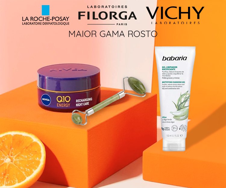 Rosto - Maior Campanha - La Roche Posay, Filorga, Vicky