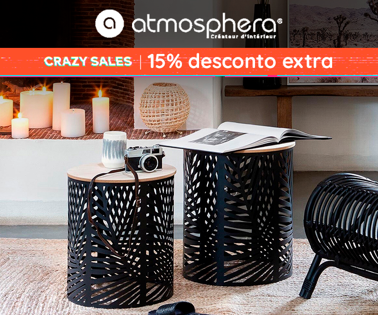 Atmosphera - Mobiliário 15% Desconto Extra