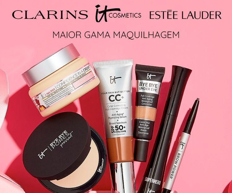 Maior Gama de Maquilhagem