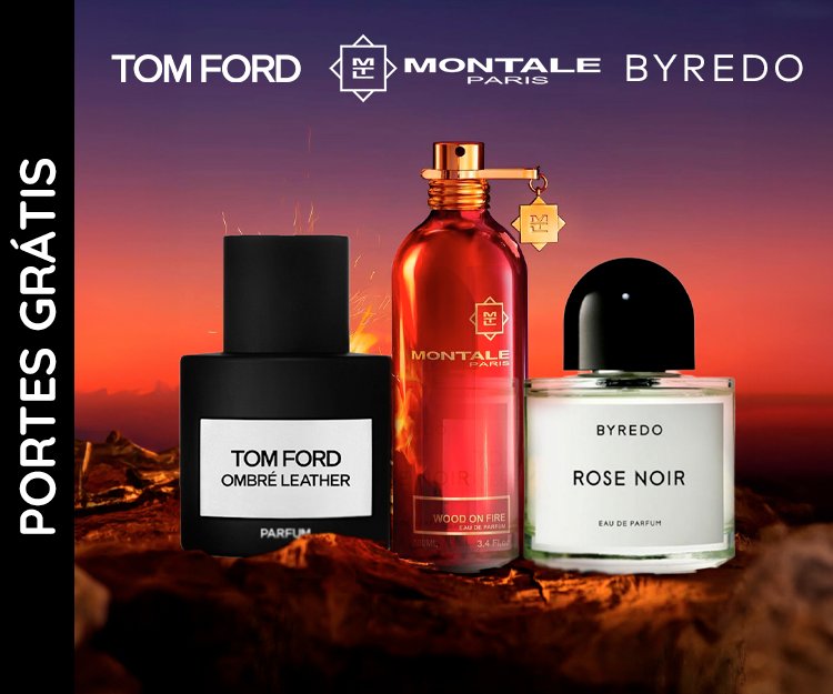 Perfumes de Nicho - Tom Ford, Byredo e Montale