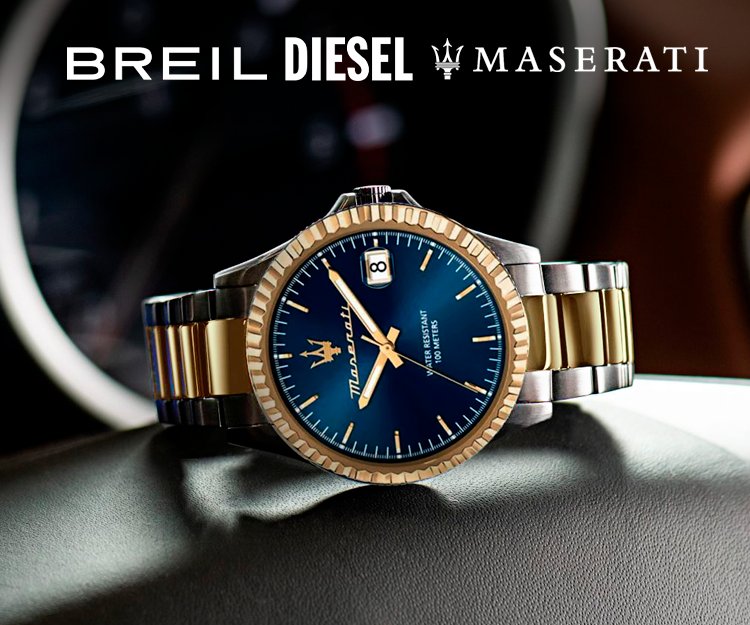 Relógios Maserati Diesel Breil