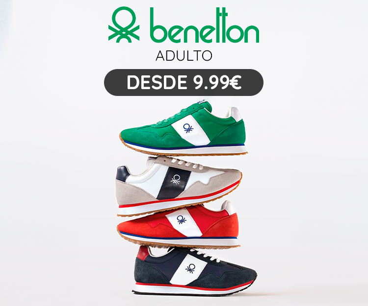 Benetton Shoes Campanha de Lançamento Desde €9,99