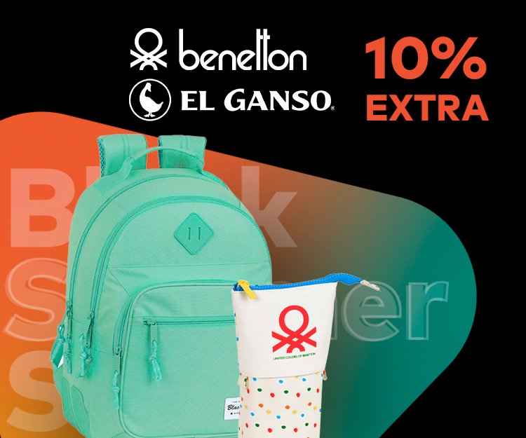 Black Summer Sale 10% Da Praia ao Recreio - Benetton, El Ganso