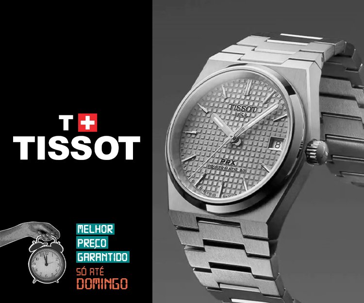 Novidade! Tissot desde 145€