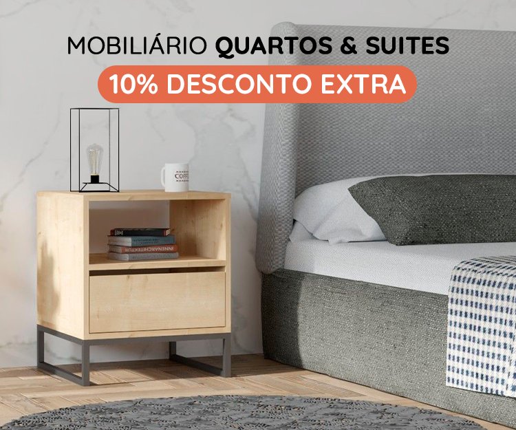 Mobiliário Quarto e Suites - Top Vendas