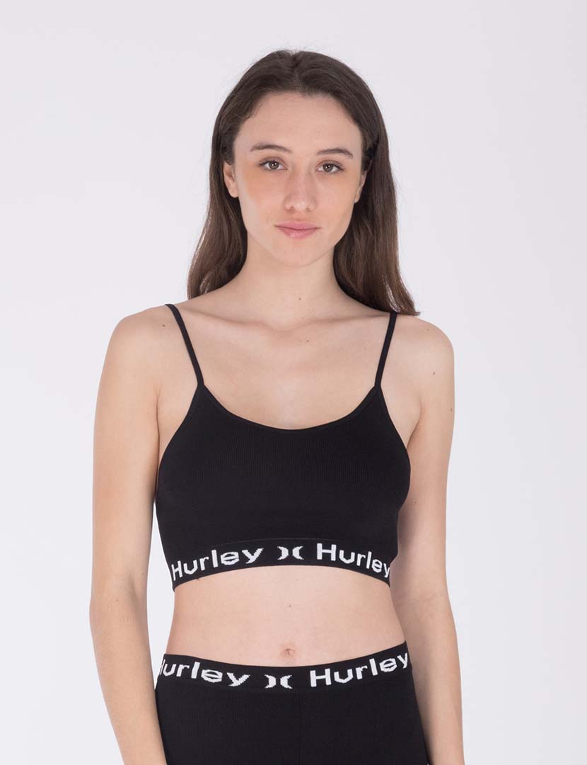 Hurley - Top Desportivo Senhora Oao Text Active Preto