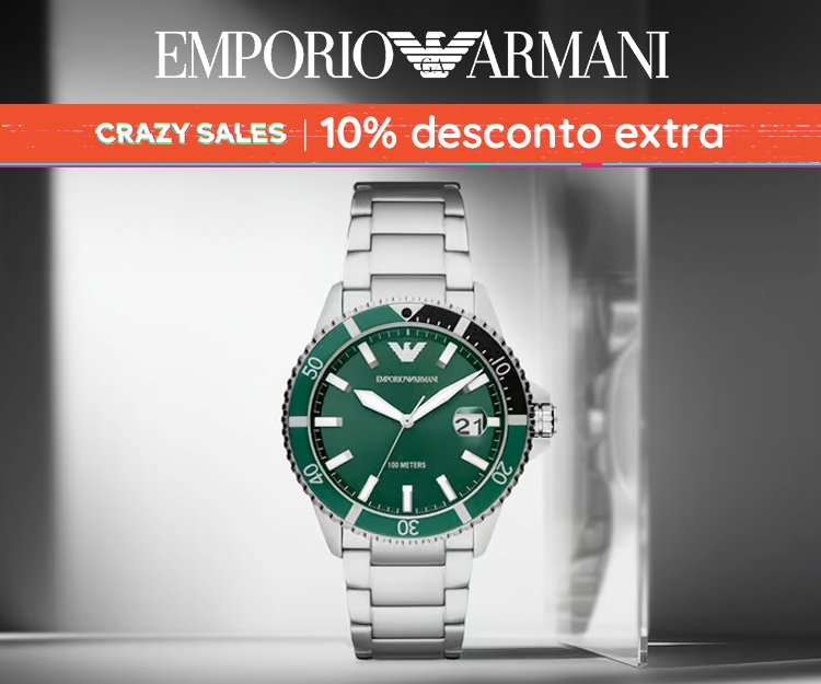 Relógios Emporio Armani - Crazy Sales