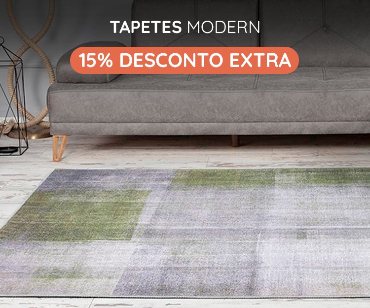 Tapetes Modern - 15% Desconto Extra