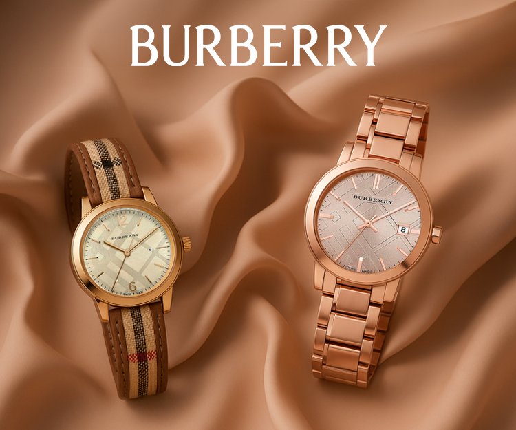 Back in stock! Relógios Burberry desde 99.99€