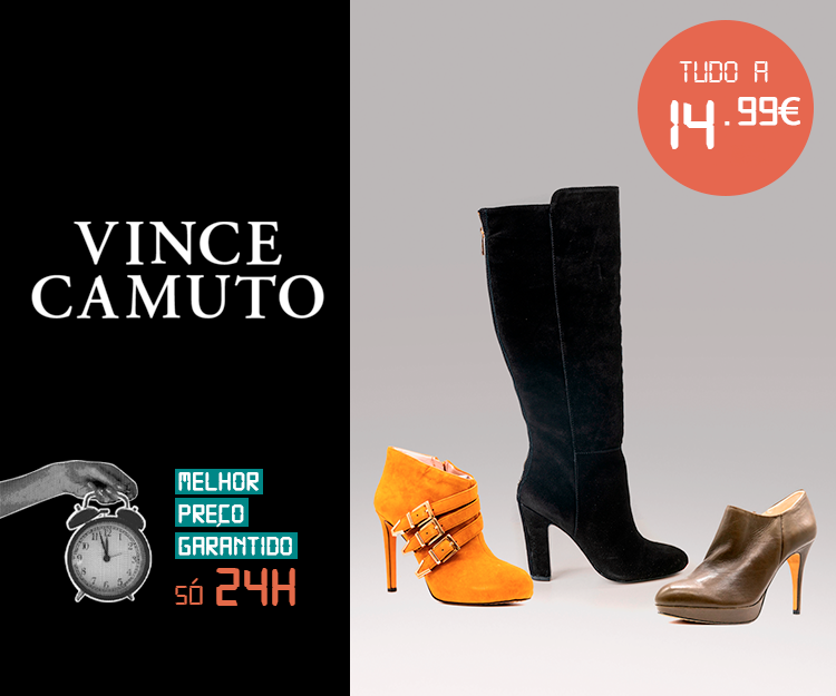 Vince Camuto - Tudo a 14,99€