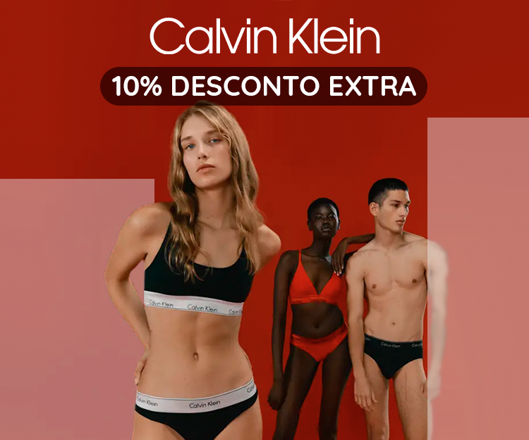 Calvin Klein 10% Desconto Extra