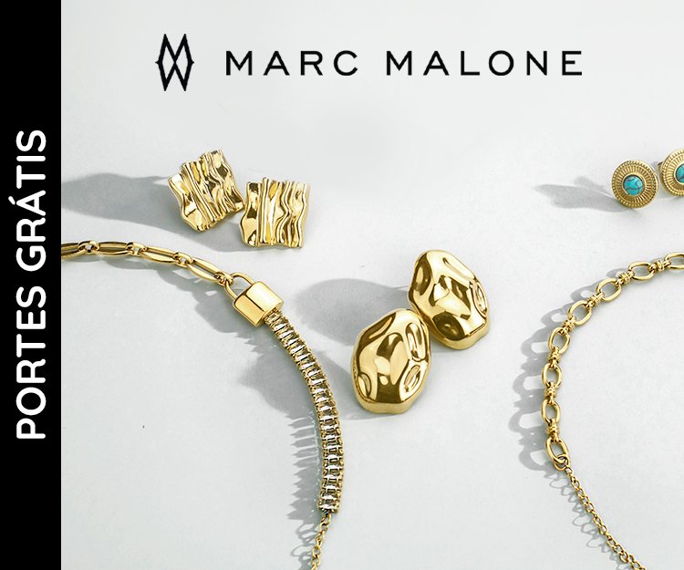Joalharia Marc Malone! Até 80% desconto