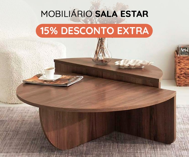 Mobiliário Sala - 15% Desconto
