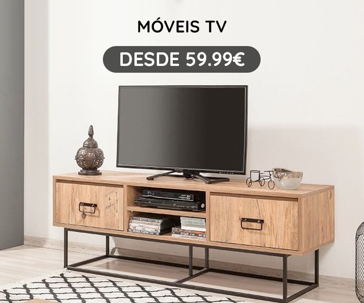 Móveis TV desde 59,99€