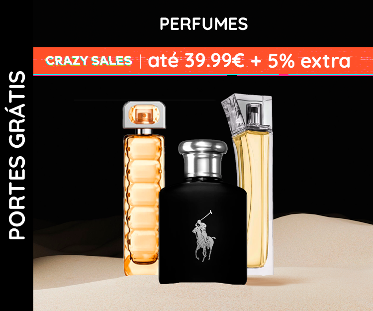 Oportunidade!! Perfumes Até 39,99€ + 5% Desconto