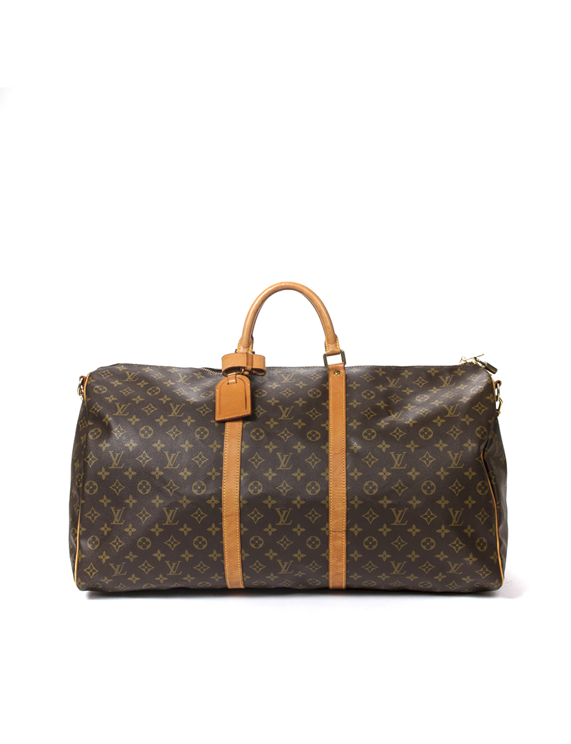 Louis Vuitton Vintage 1995 Monogram Keepall 60 Travel Duffle Bag