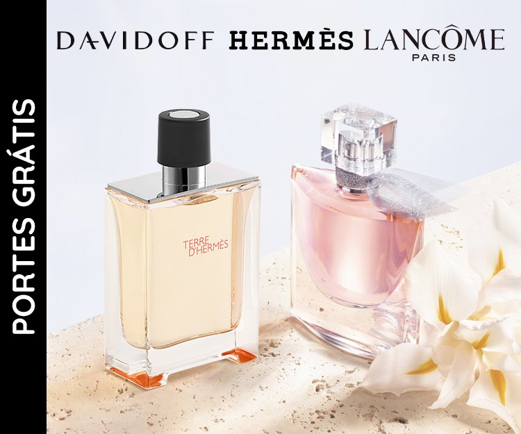 Perfumes - Maior Campanha - Hermès, Davidoff, Lancôme