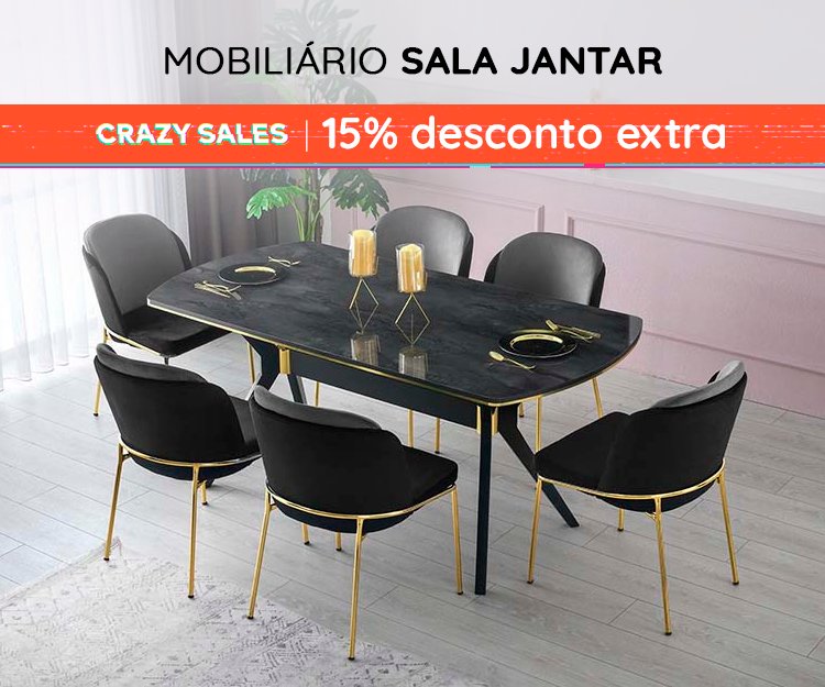 Mobiliário Sala Jantar Top Vendas - 15% Desconto Extra