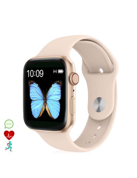imagem de Smartwatch T500 Plus Multidesportivo c/ Monitor Cardíaco Rosa1