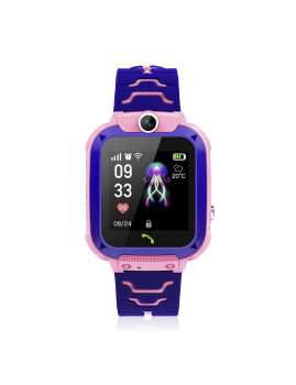 imagem de Smartwatch GPS localizador Q12 Rosa2