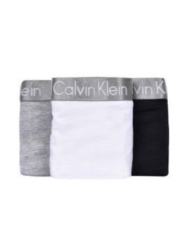 imagem grande de Pack 3 Cuecas Calvin Klein Senhora Preto/Branco/Cinza3