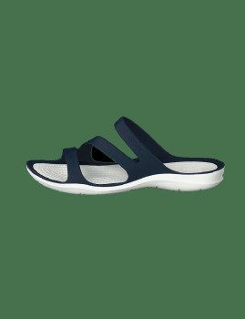 imagem de Crocs Swiftwater Sandal W Azul Navy E Branco 3