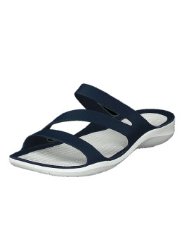 imagem de Crocs Swiftwater Sandal W Azul Navy E Branco 1