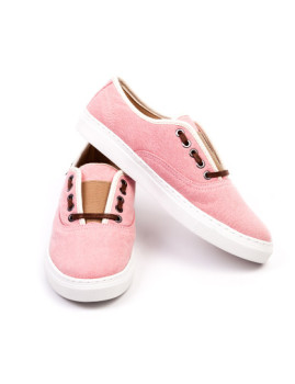 imagem de Ténis Shoes Rose + Mood Flower Power Cor-de-rosa2