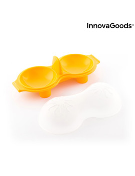 imagem de Cozedor Ovos Duplo de Silicone Oovi 2