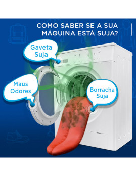 imagem de Xau Limpa Máquina Roupa 250ml5
