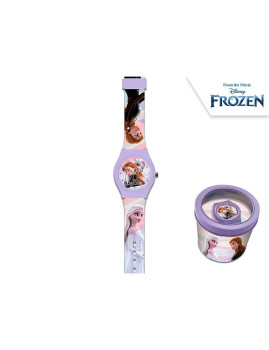 imagem de Relógio Analógico Caixa De Metal Frozen 21