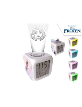 imagem grande de Relógio Despertador Projetor Frozen 2 - Sortido1