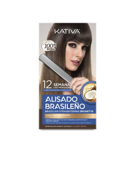 imagem de Kit Alisamento Brasileiro para cabelos Escuros1