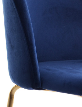 imagem de Cadeira Glam Azul5